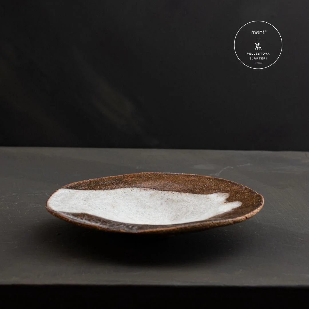 ment® + Slakteriet BEN tasting bowl, Brown-white
