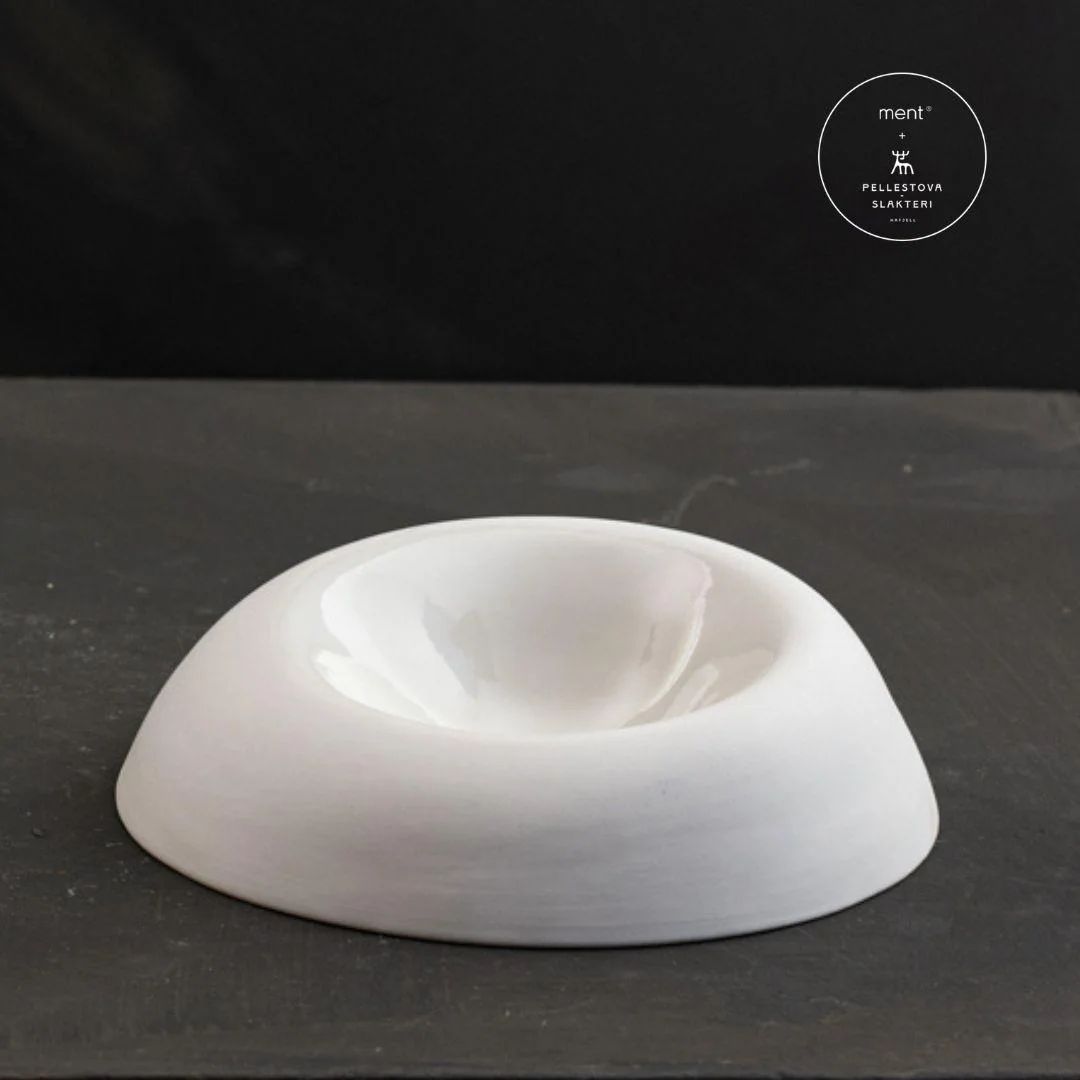 ment® + Slakteriet HVILE bowl, Off-white