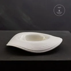 ment® + Slakteriet ROSENKRANS skål, Benhvit