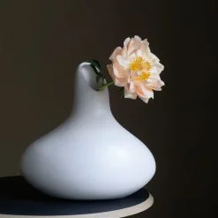 Alternative view of RAUS Floor vase, White