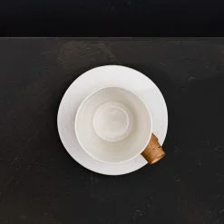 ment® + Slakteriet VILT kaffekopp og PERLE skål, Benhvit - Bilde 4