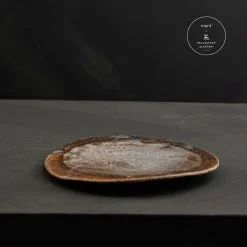 ment® + Slakteriet BEN kuverttallerken, Brun-hvit