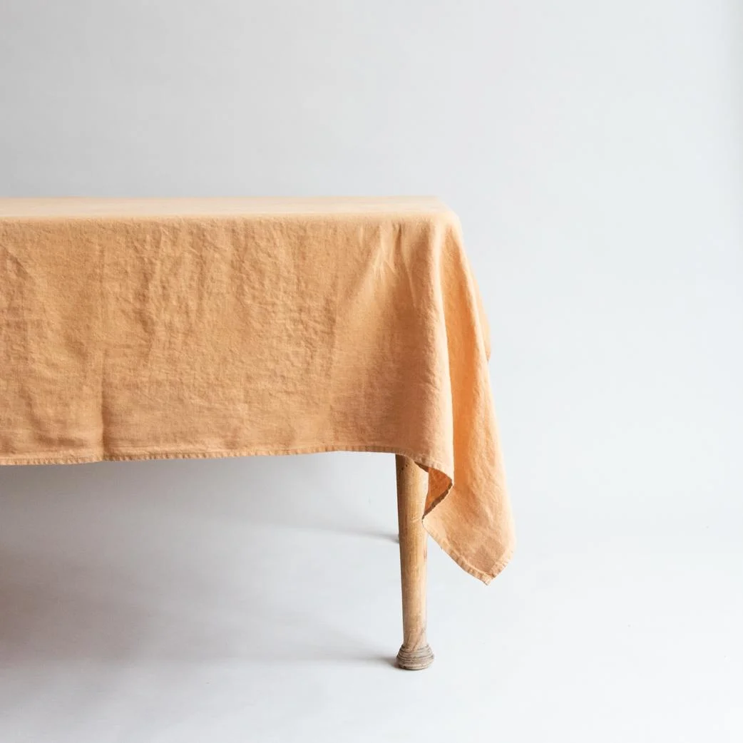 Linen cloth, Hazelnut 160 x 300 cm