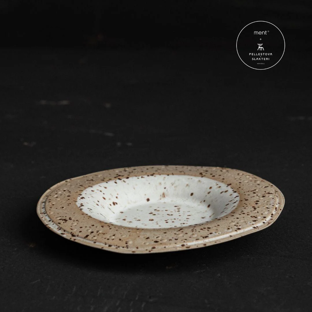 ment® + Slakteriet PERLE plate, Light drople
