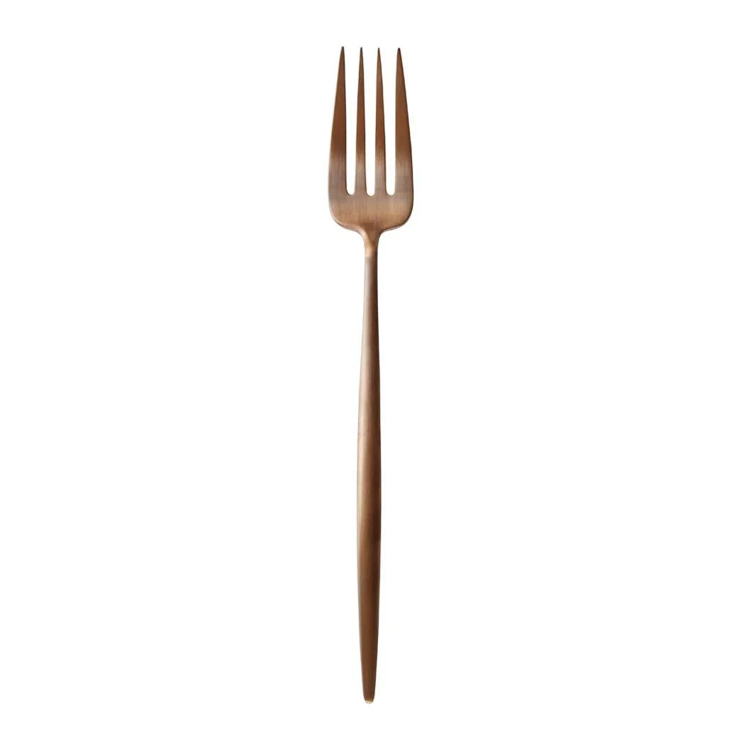 MOON Copper serving fork
