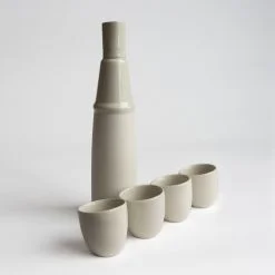 Alternative view of ment® + Omakase Sake cup, Straw