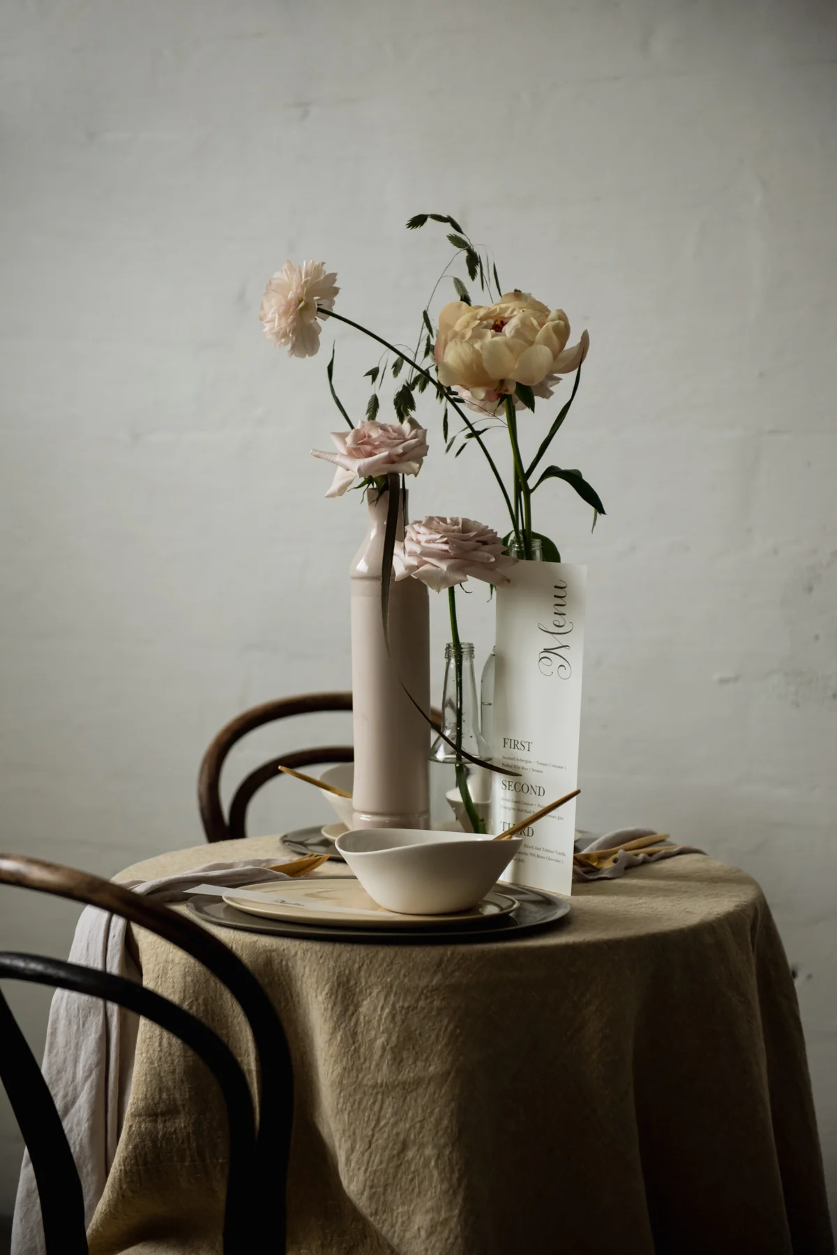 Dinner tableware, Golden company - Image 2