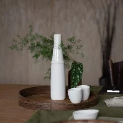 Alternative view of ment® + Omakase Sake bottle, White