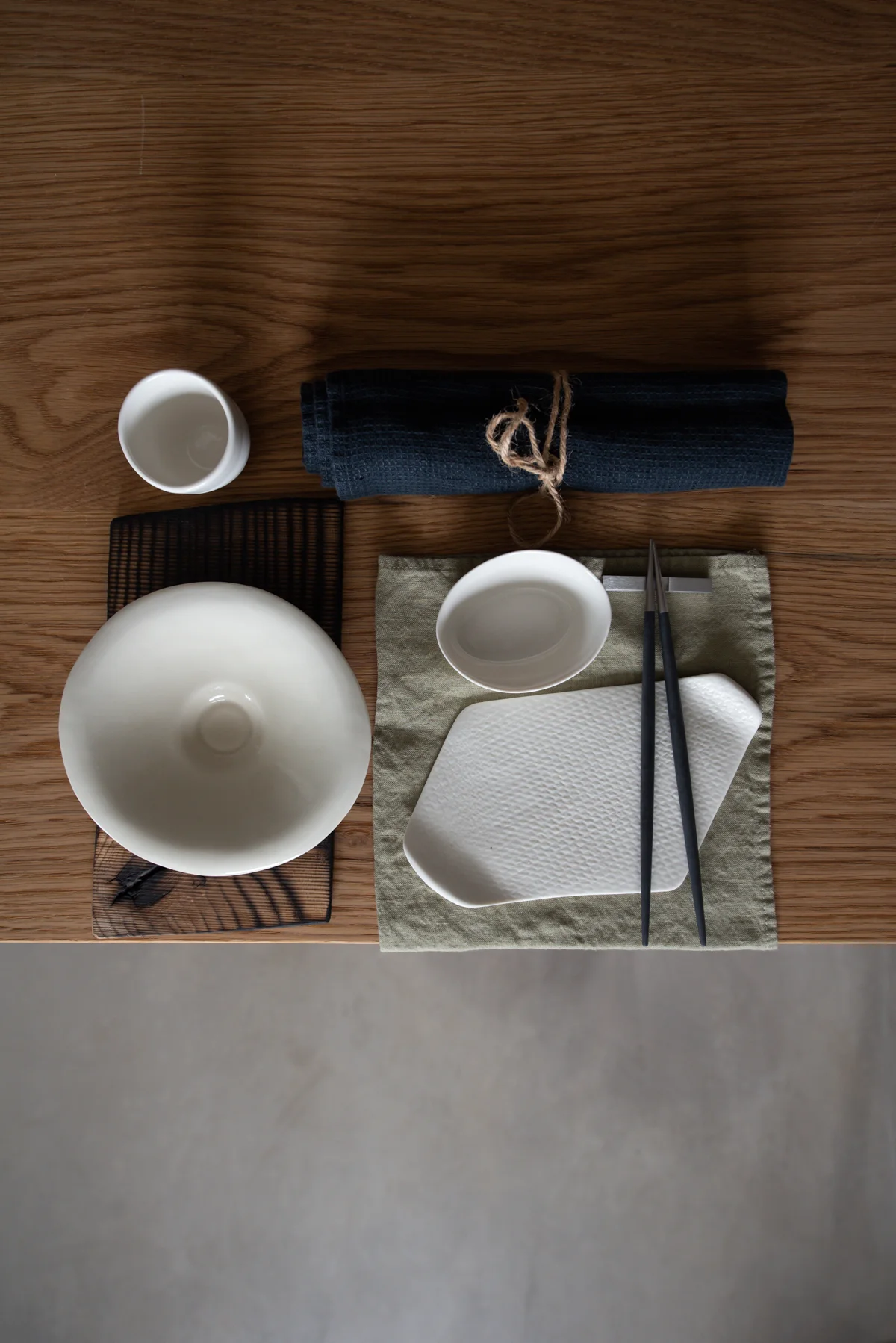 ment® + Omakase Sake kopp, hvit - Bilde 4