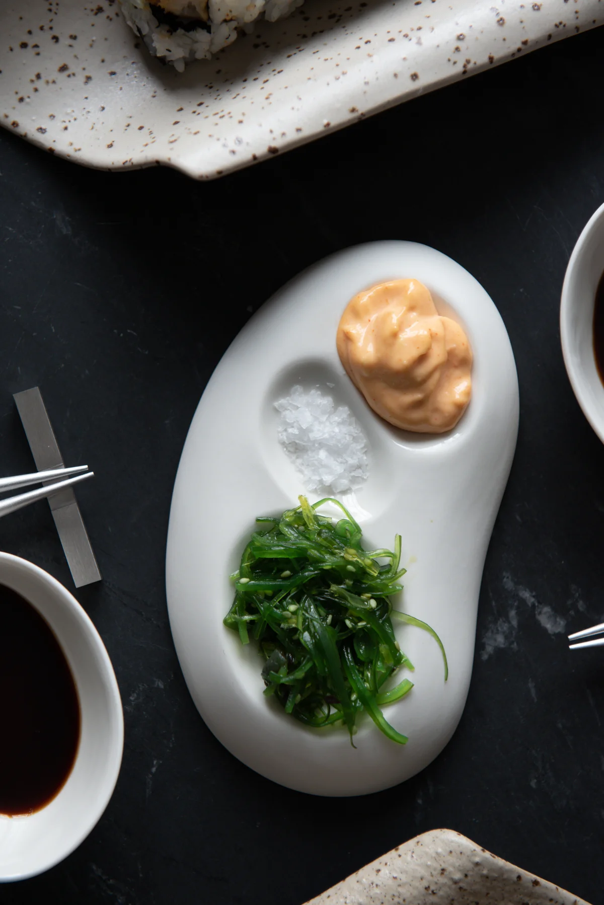 ment® + Omakase Sushi Skål 3 smaker, Hvit - Bilde 3