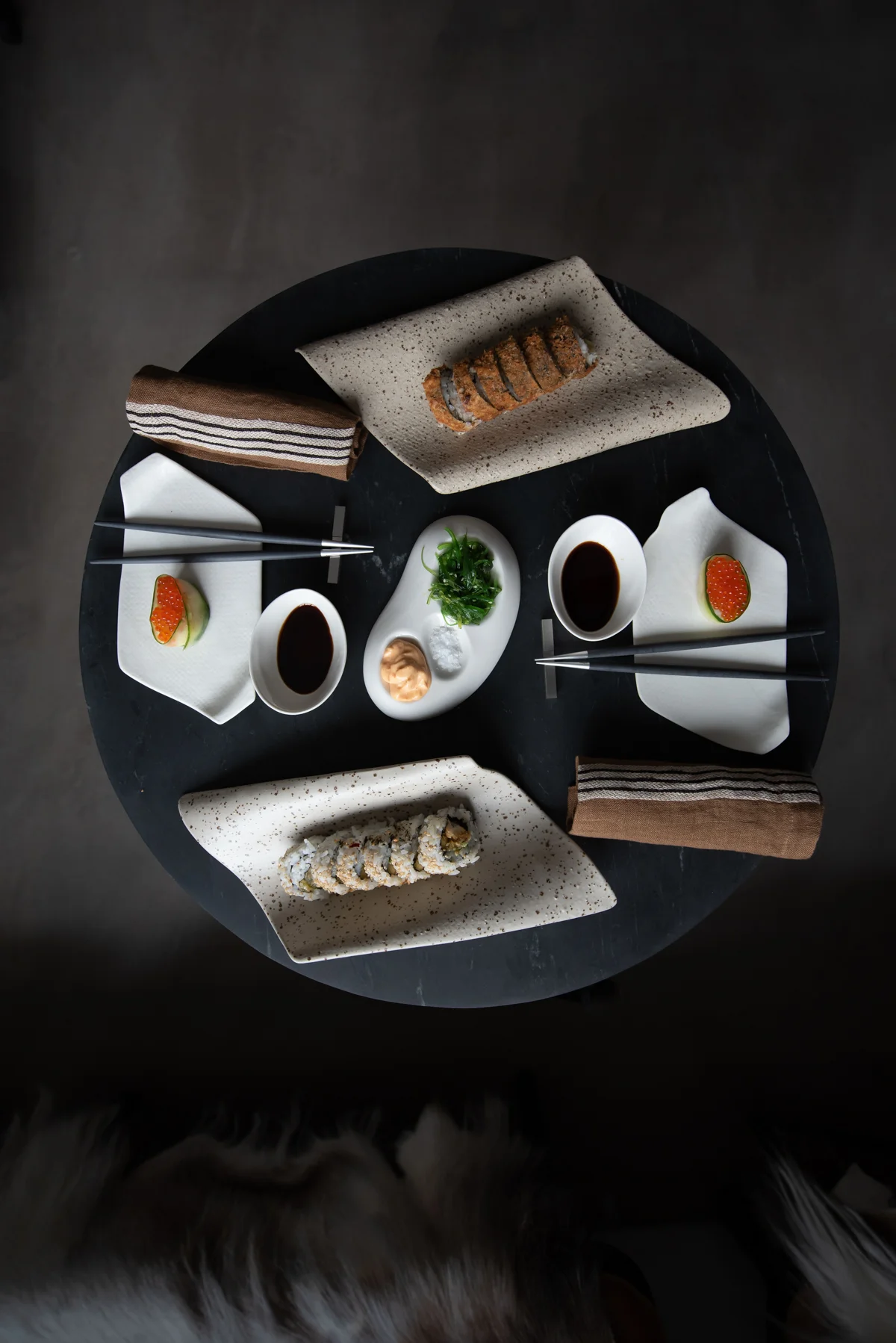 ment® + Omakase Sushi Skål 3 smaker, Hvit - Bilde 4