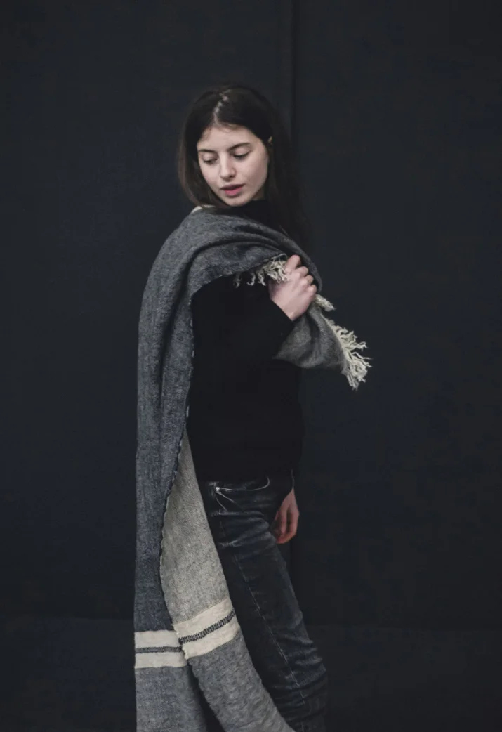 The Belgian towel 110x180cm, Tack stripe - Bilde 4