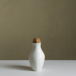 FRØ Sausemugge med kork, Hvit