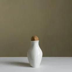 FRØ Sausemugge med kork, Hvit