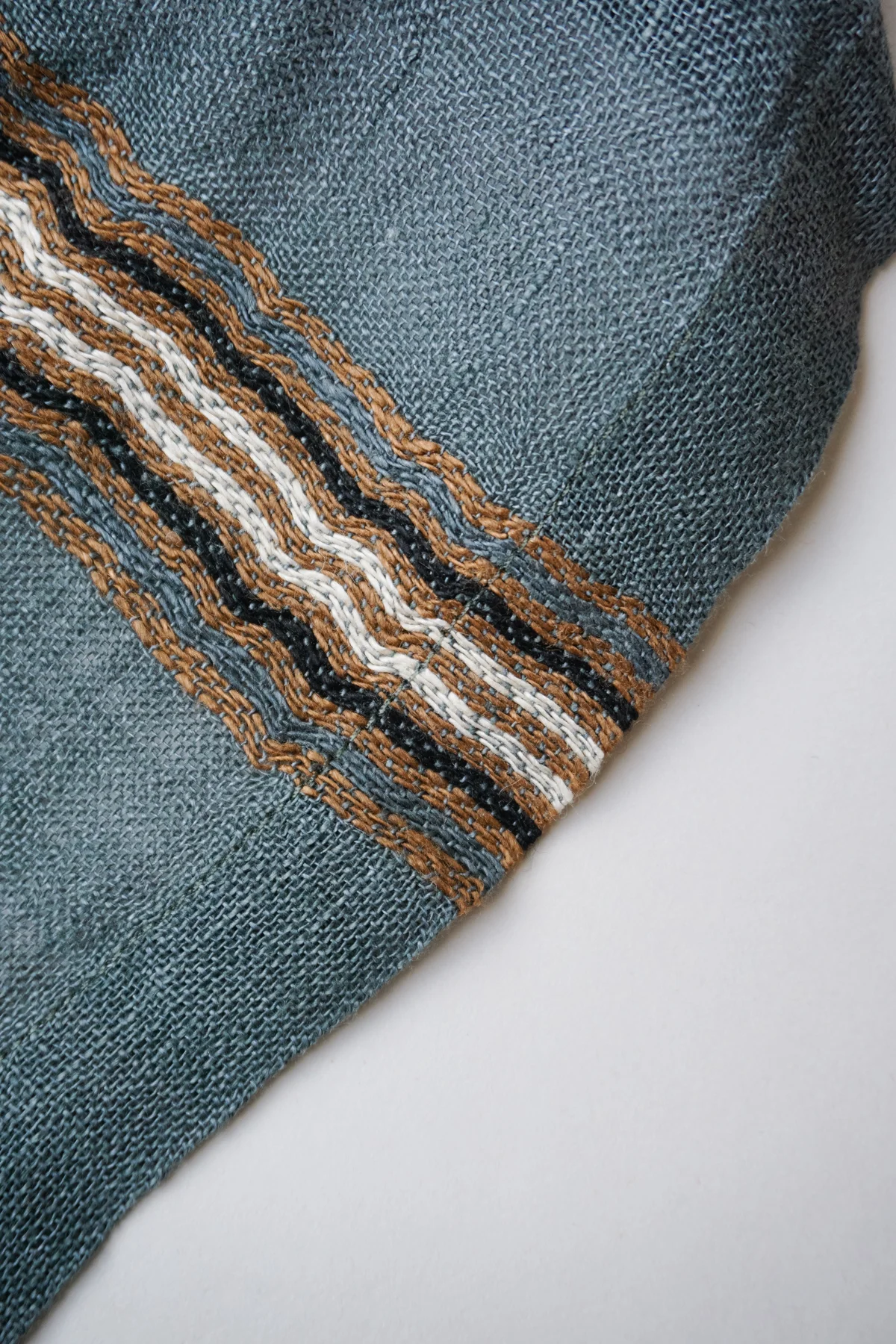 Linen napkin Kea 42 x42cm, stripe - Image 3