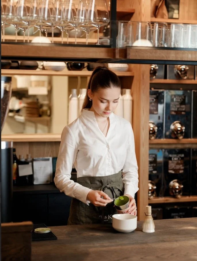 Matcha kopp, Hvit - Bilde 3