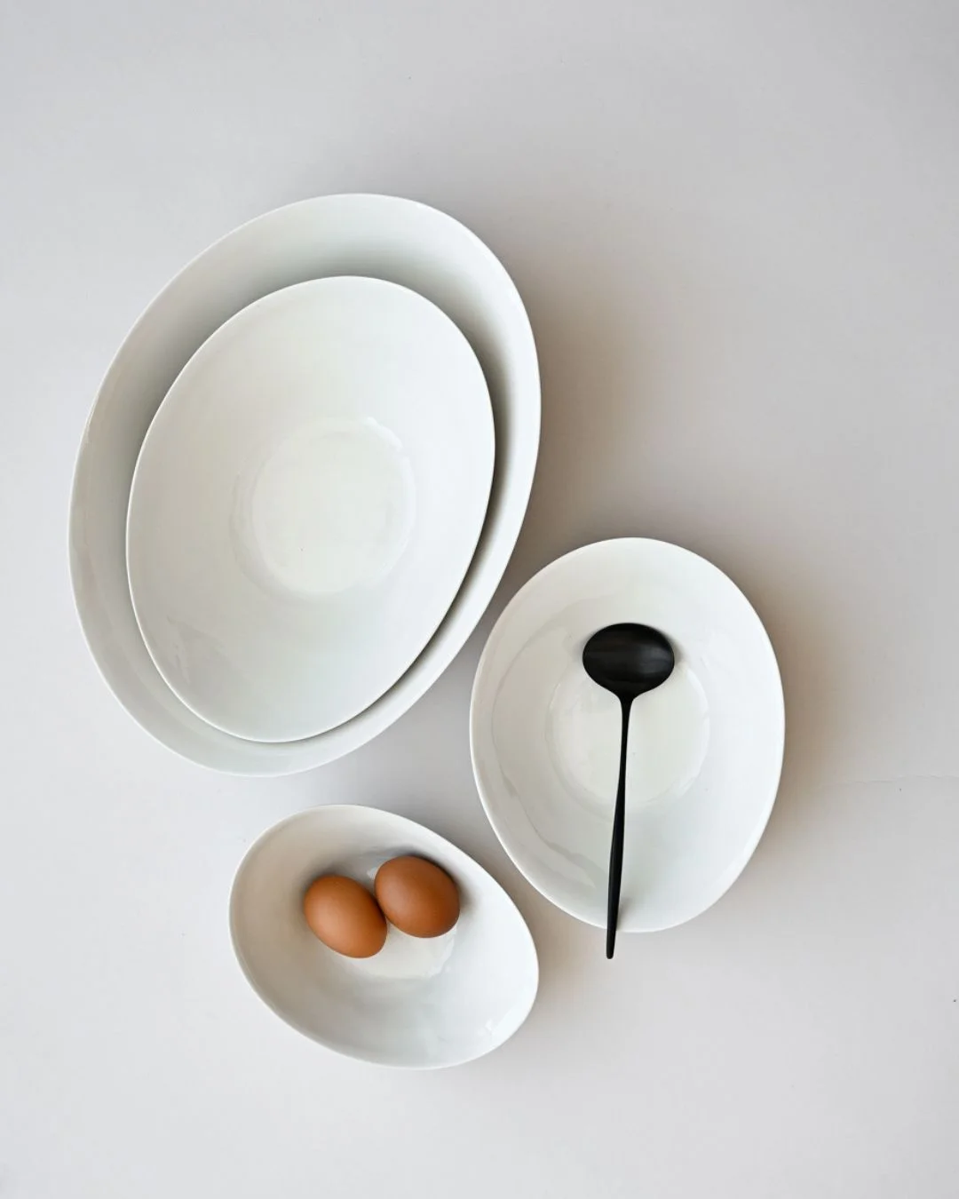 KRUM Serving bowl, White - Image 4