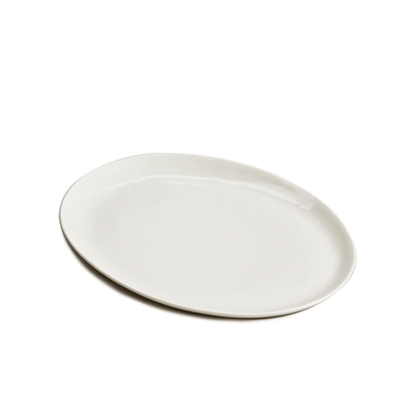 KRUM Tallerken Liten, Hvit