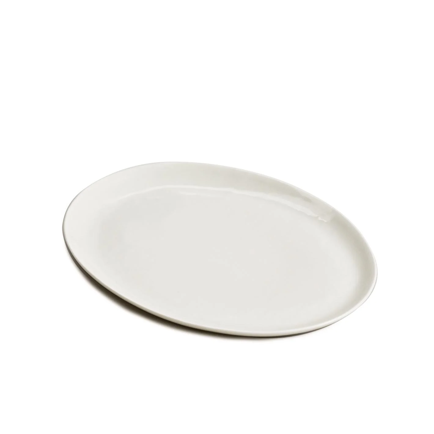 KRUM Plate Small, White