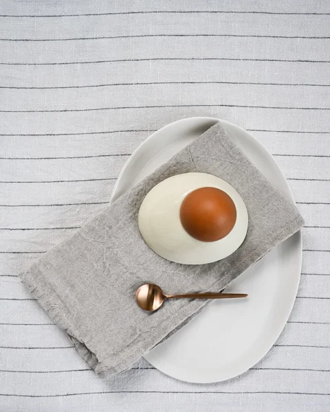 KRUM Egg glass large, Grain - Image 2