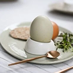 Alternative view of KRUM Eggeglass liten, Hvit