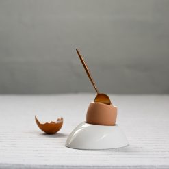 Alternative view of KRUM Eggeglass stor, Hvit