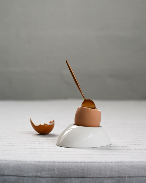 KRUM Eggeglass stor, Hvit - Bilde 2