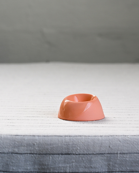 KRUM Eggeglass liten, Korall - Bilde 3