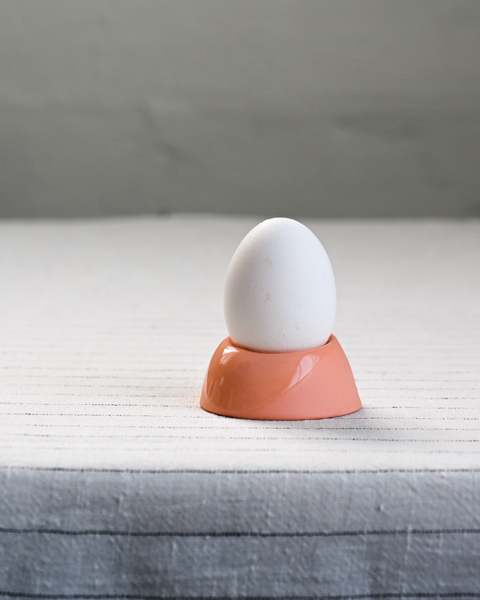 KRUM Eggeglass liten, Korall - Bilde 2