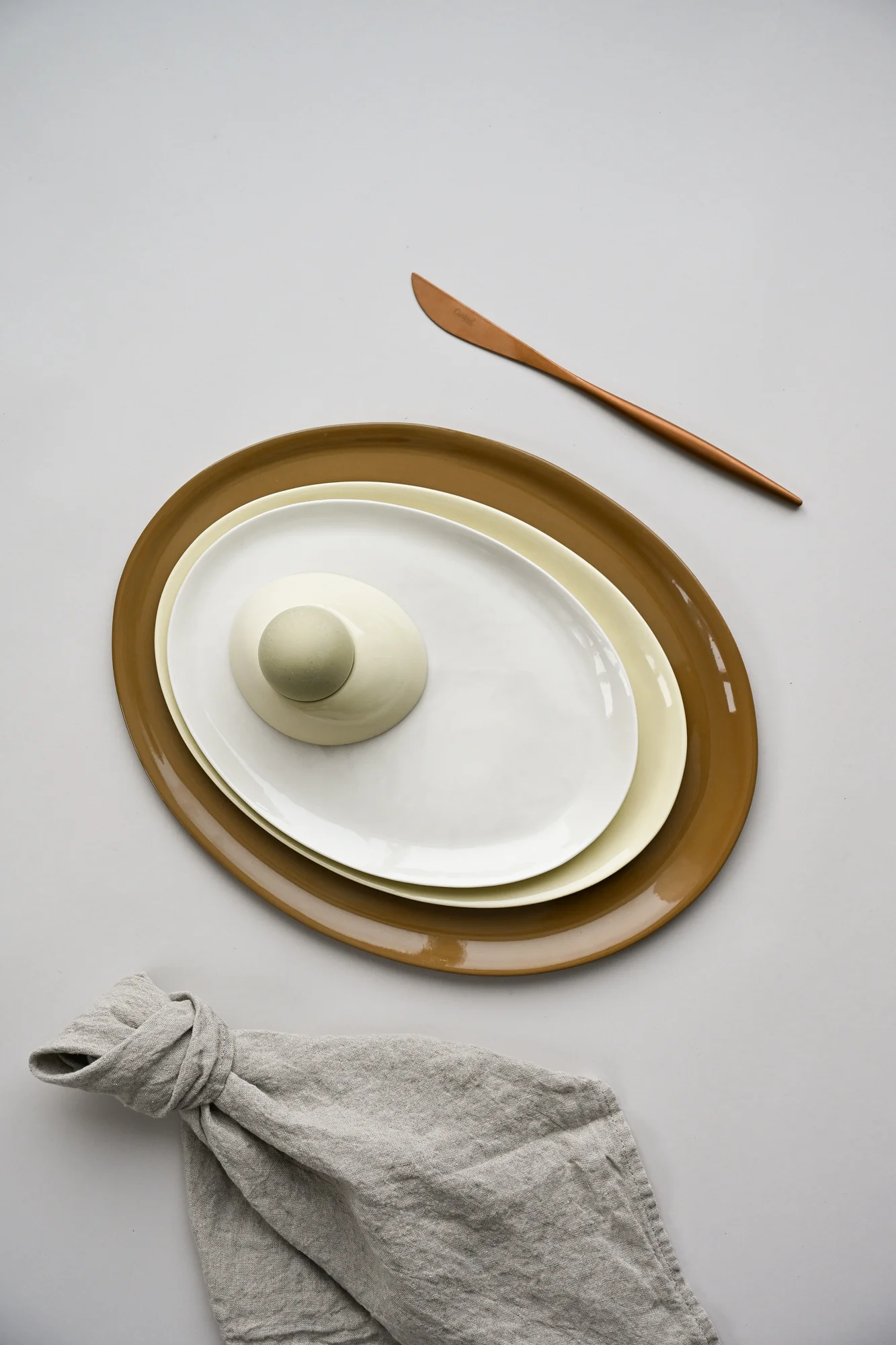 KRUM Plate Small, White - Image 2