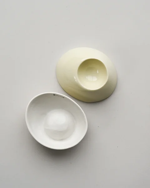 KRUM Egg glass large, Grain - Image 3