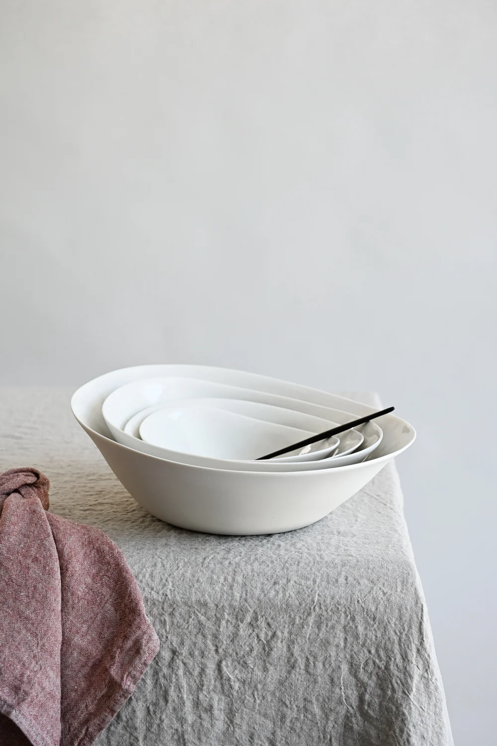 KRUM Serving bowl, White - Image 2