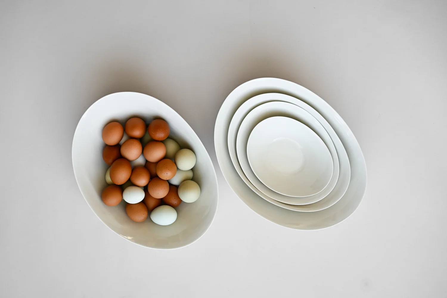 KRUM Serving bowl, White - Image 5