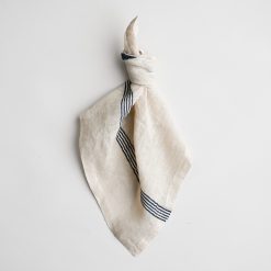 Alternative view of Linserviett, 42 x 42 cm, Andros stripe