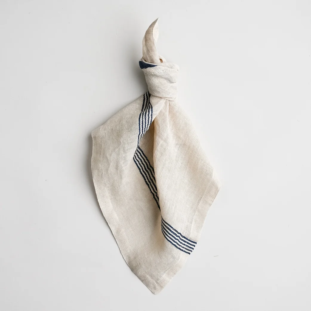 Linserviett, 42 x 42 cm, Andros stripe - Bilde 2