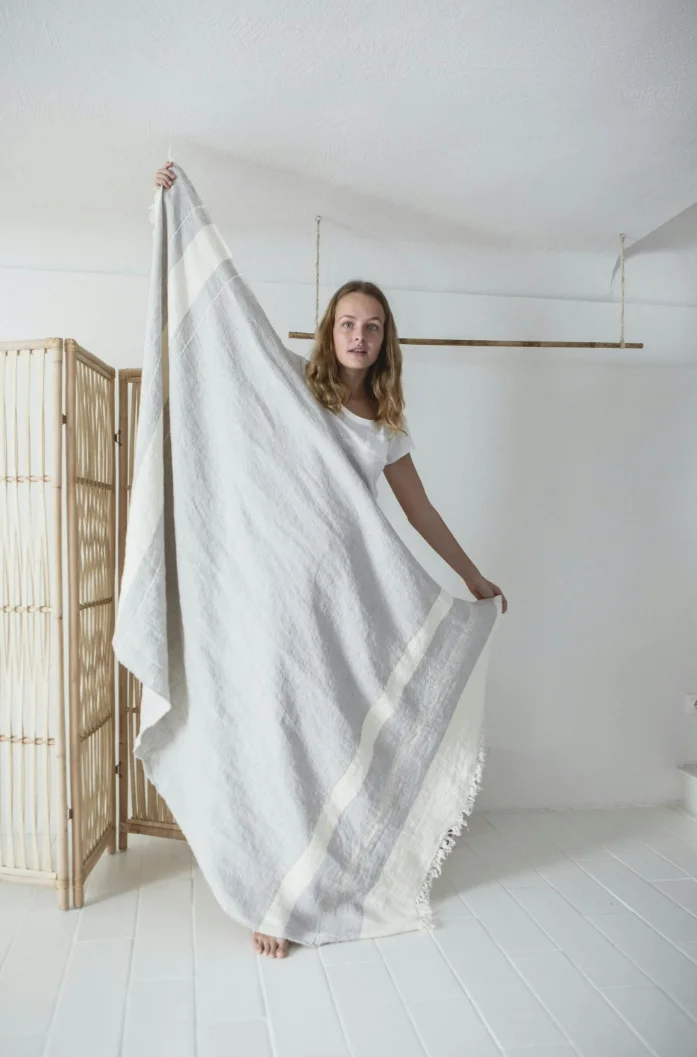 The Belgian towel 110x180cm, Gent Stripe - Bilde 4