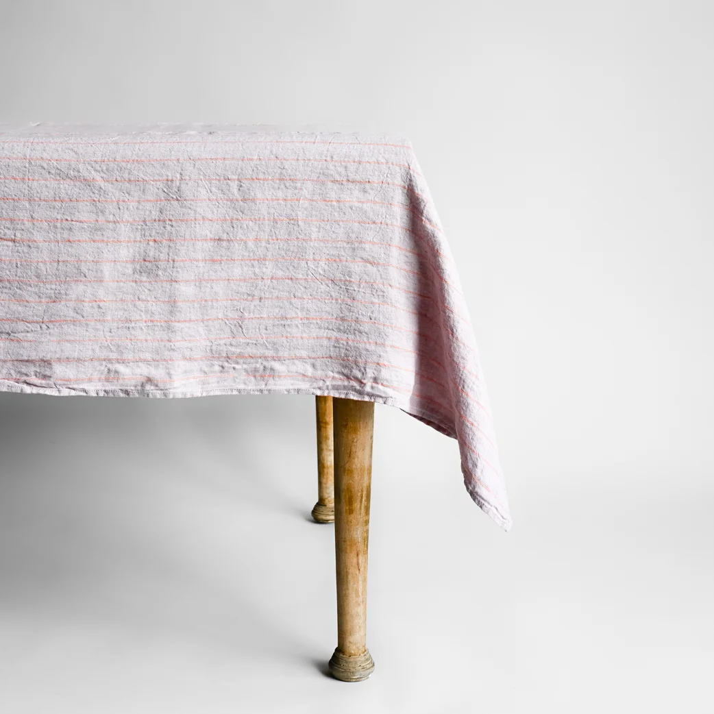 Linduk, Parma Orange stripet 140 x 250 cm - Bilde 2