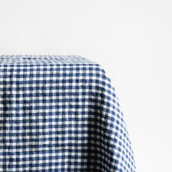 Linduk, Blue Gingham checks 140 x 250 cm