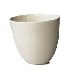 KRUM Teacup, Large, White